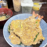 四国手打ちうどん 讃岐路 - 天とじ丼