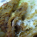 キッチン南海 - カツ断面