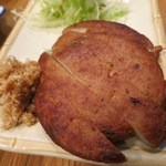 地酒処 えふし - さつま揚げうおいタップリの山わさびで。