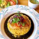 クードフー - セットにした(サラダスープデザートドリンクで＋500円くらいだったかな)