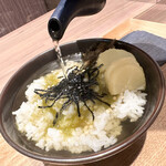 京都 茶寮翠泉 - とろろ昆布と京漬物茶漬けセット 1,200円税