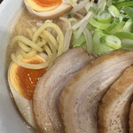 Tsukemen Ramen Haruki - 半熟具合が素晴らしい。