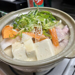 がばちょ - 豚の酒粕鍋（1,150円）