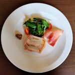 きっちんなかやま - ・鶏肉とじゃがいものテリーヌ