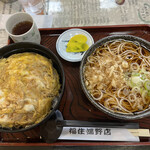 Sobadokoro Fukuzumi - カツ丼そばセット1440円