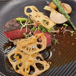 日光金谷ホテル - Ｃ　とちぎ霜降高原牛ロース肉　