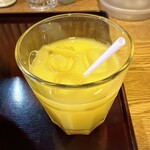 七弐八製麺 - オレンジジュース