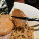 酒肴場 屯 - 奈良漬けとあん肝の組み合わせ