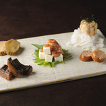 酒場それがし - 酒菜五種盛り合わせ