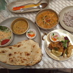 ボージャン - ◎ランチBセット。ゴージャス感たっぷりで満足度高いです