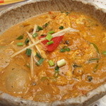 ボージャン - ○チキンララ（卵でとじてあるマイルドカレー）