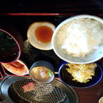 米沢牛焼肉 仔虎 - 上焼肉定食（セット）