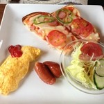 ホクラニ - HOKULANI ピザトーストのモーニング
