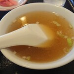 中華料理 王道楼 - あっさりスープ