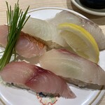 寿司 鷹 - 料理写真:地魚五種