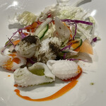 中国料理 四川 - 烏賊の山椒ソース