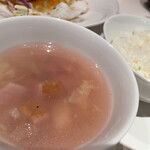 中国料理 四川 - 本日のスープとごはん