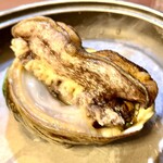 でん助茶屋 - あわび踊り焼き