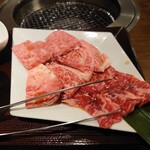 Yakiniku Kurobaramon - 黒バラモン特選3点盛りセット