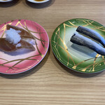 回転寿司すノ家 - 漬けマグロ、コハダ