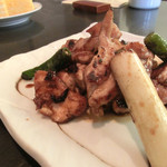 そば処 水谷 - とり焼き