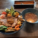 カフェレストラン Ren - 料理写真:ベジタブルで！レディースどん丼