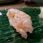 末広寿司 - ◇平目のエンガワの炙り