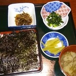 レストラン矢野 - 海苔だんだん弁当