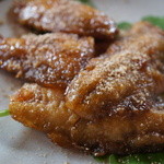 魚山人 - アジの飴炊き。まるでみりん干しのような味わい。