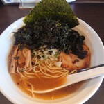 醤道バージョン東金 - 道ラーメン岩のりトッピング