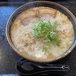 ラーメン チャイナキッチン 翠香 - 塩白湯ラーメン単品￥650　めん大盛￥50