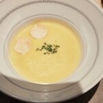 French Restaurant ensia - 優しい甘み味わいのポタージュ