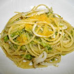 アルベルゴ・バンブー - 駿河湾のヤリイカと旬なブロッコリーと使用したオイル系パスタ