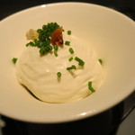 エクアトゥール - 25年5月　稚鮎リエットとジャガイモのエスプーマ