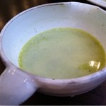 カフェ レストラン モト - ほうれん草のクリームスープ