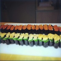 寿司割烹 新潟 日本橋 - カウンター越しに盗み撮り(笑)