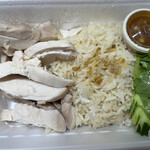 さいとう食堂 - 【カオマンガイ】シンプルイズベスト。ご飯に鶏のお出汁がしみてる。