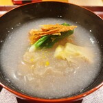 おかもと - 白甘鯛の紅大根仕立て