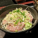 Jidori To Shunsai Kiraku - ミニねぎトロ丼(2022.11)