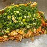 Okonomiyaki Matsuura - 断面