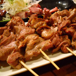 豚小家 - ハツ串若焼き80円