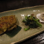 酒盃 - 鰆のばっけ（ふきのとう）味噌焼き