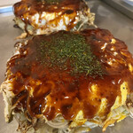 Okonomiyaki Teppanyaki Yoriya - 肉玉そば