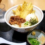 Nokoudon - 　肉玉ごぼうぶっかけ　　869円