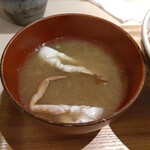 Yushima Tendon Kiyomatsu - かに味噌汁