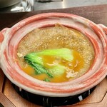 銀座 上瀧 - 2022.11.  気仙沼産 毛鹿鮫のフカヒレ姿煮込み~紅焼毛鹿鮫翅温蛋飯~