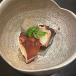 あま木 - 里芋と日間賀島産タコ