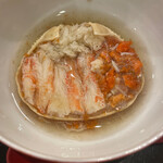 あま木 - セイコ蟹蒸し寿司