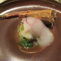 Hirovanna - 手長エビ　ワサビ菜　カッペリーニ