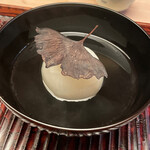 緒方 - 蕪煮　銀杏の葉